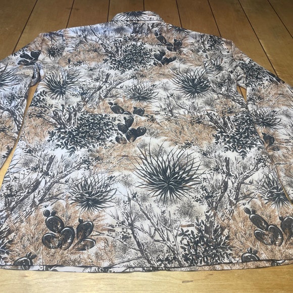 Game Guard Camouflage Button Down Shirt Vented Long Sleeve EXCELLENT CONDITION - Picture 9 of 15